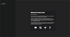 Desktop Screenshot of crownandcraft.com